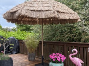 Hawaii Parasol Natur Ø300 cm