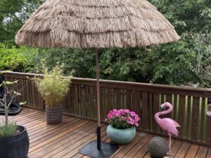 Hawaii Parasol Natur 200 cm