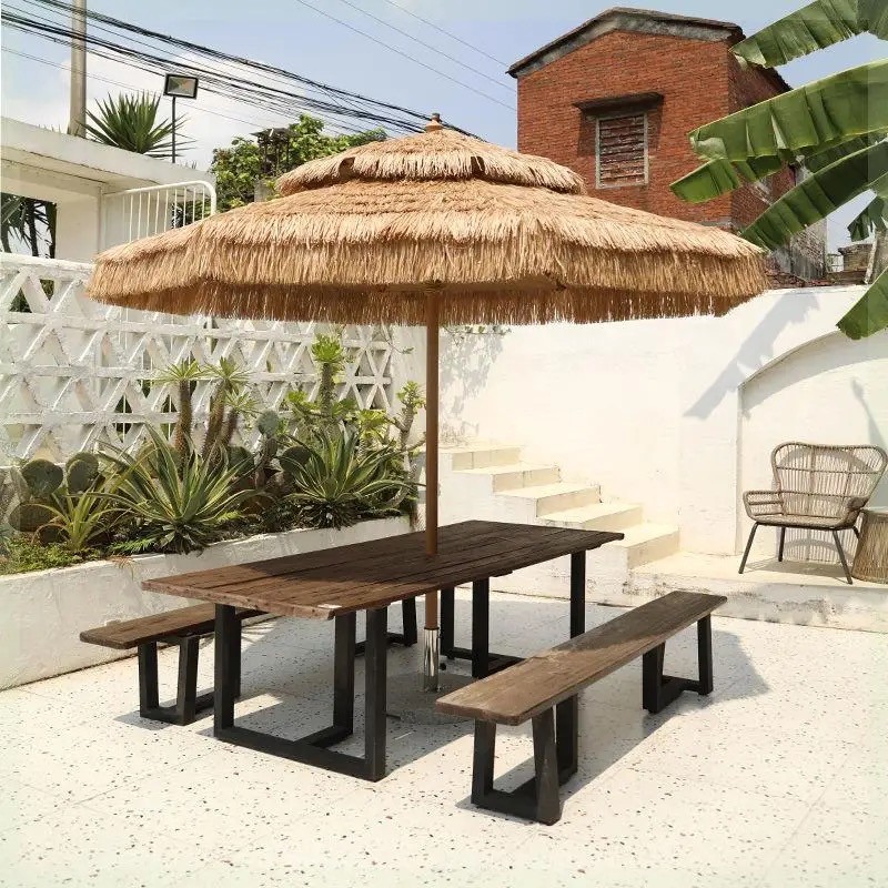 Hawaii Parasol Premium Natur 275 cm